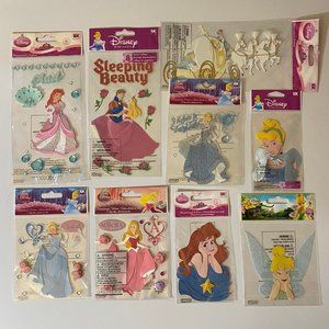 EK Success Disney Scrapbook Stickers Sleeping Beauty Little Mermaid & More